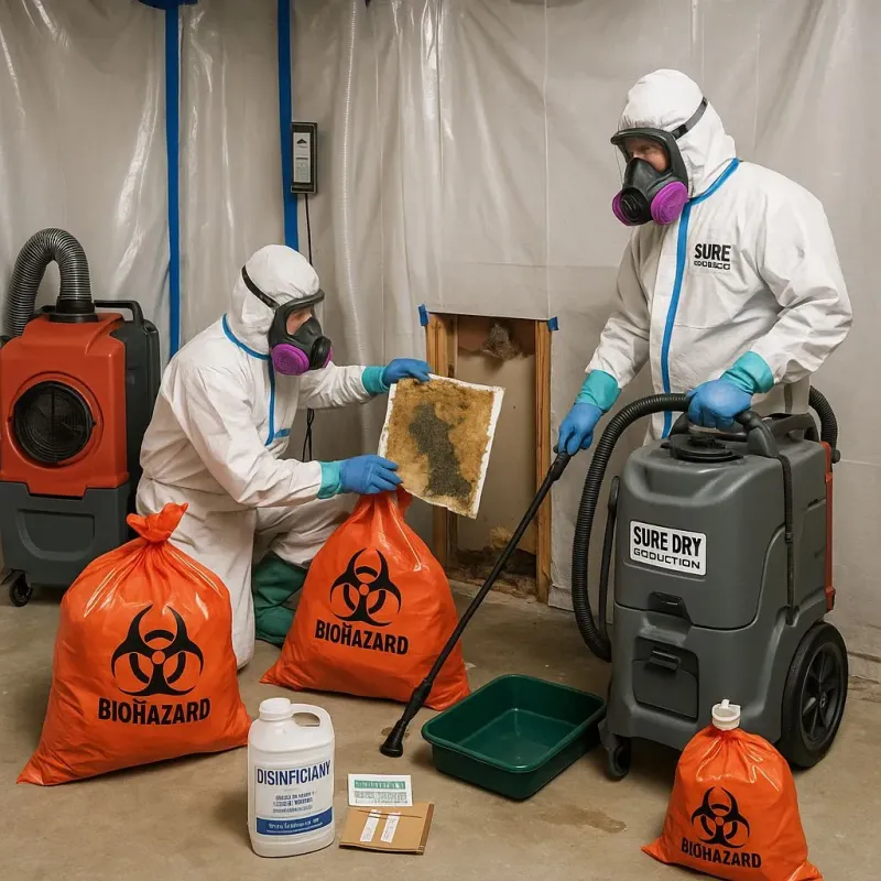 Contaminated Water Handling Protocols process in Senath, MO